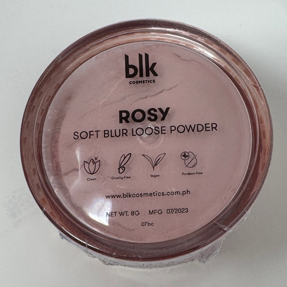 Blk Rosy Soft Blur Loose Powder
